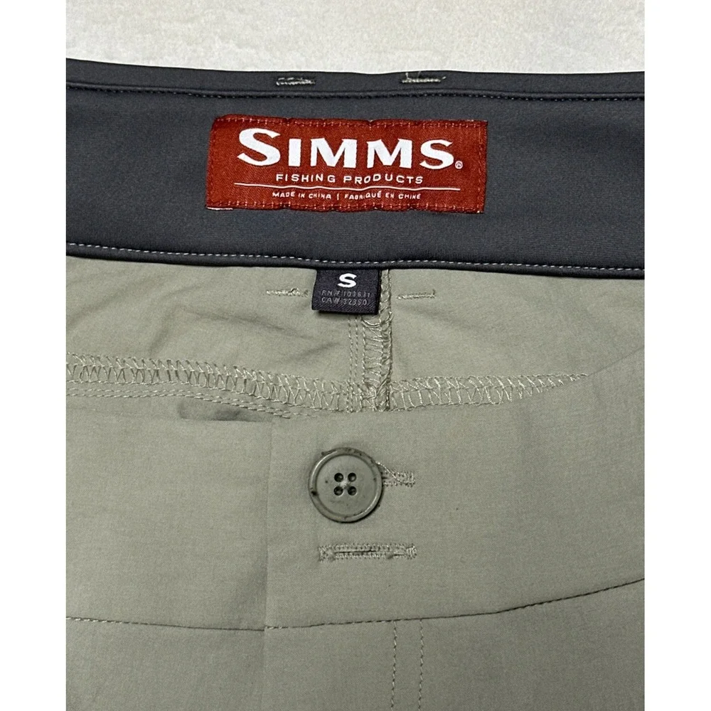 Simms Pants Womens Small Stretch Hiking Outdoor Trail Fishing Lightweight - Picture 2 of 10